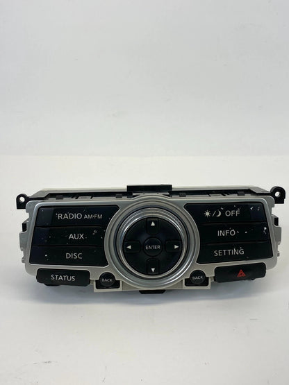 07 08 INFINITI G35 RADIO DISPLAY CONTROL PANEL W HAZARD OEM FACTORY 28395-JK60B