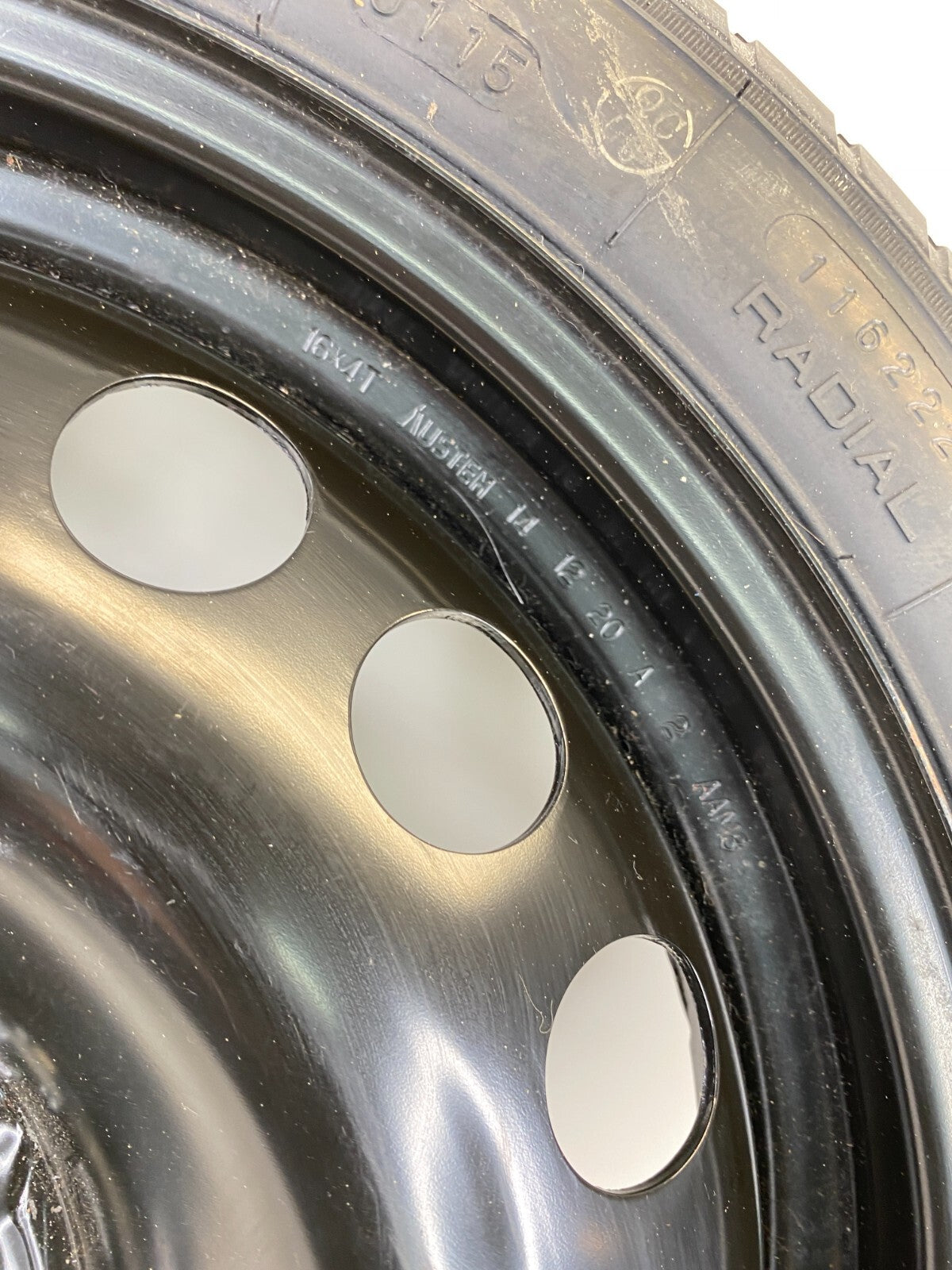 2012-2016 Chevrolet Sonic Emergency Spare Tire Compact Donut T115/70R16 92M