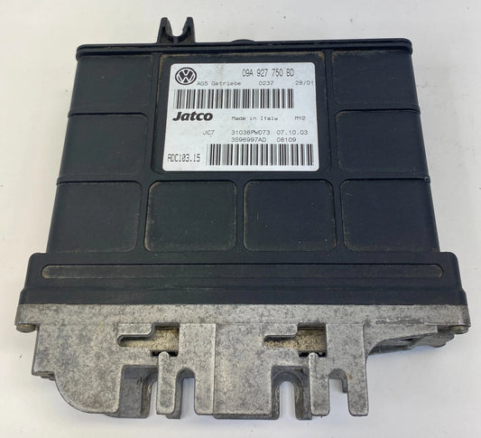 2003-2005 VOLKSWAGEN JETTA TRANSMISSION COMPUTER CONTROL MODULE OEM 09A927750BD