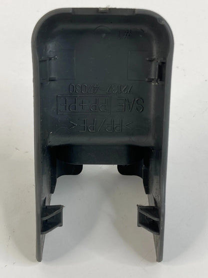 2004-2009 TOYOTA PRIUS REAR SEAT BACK TRACK END COVER CAP 72137-47030 OEM