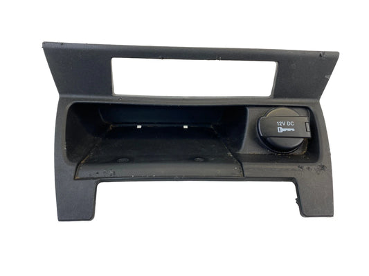 2010-2012 DODGE CALIBER DASH STORAGE INSERT W POCKET 12V & HAZARD SWITCH BEZEL
