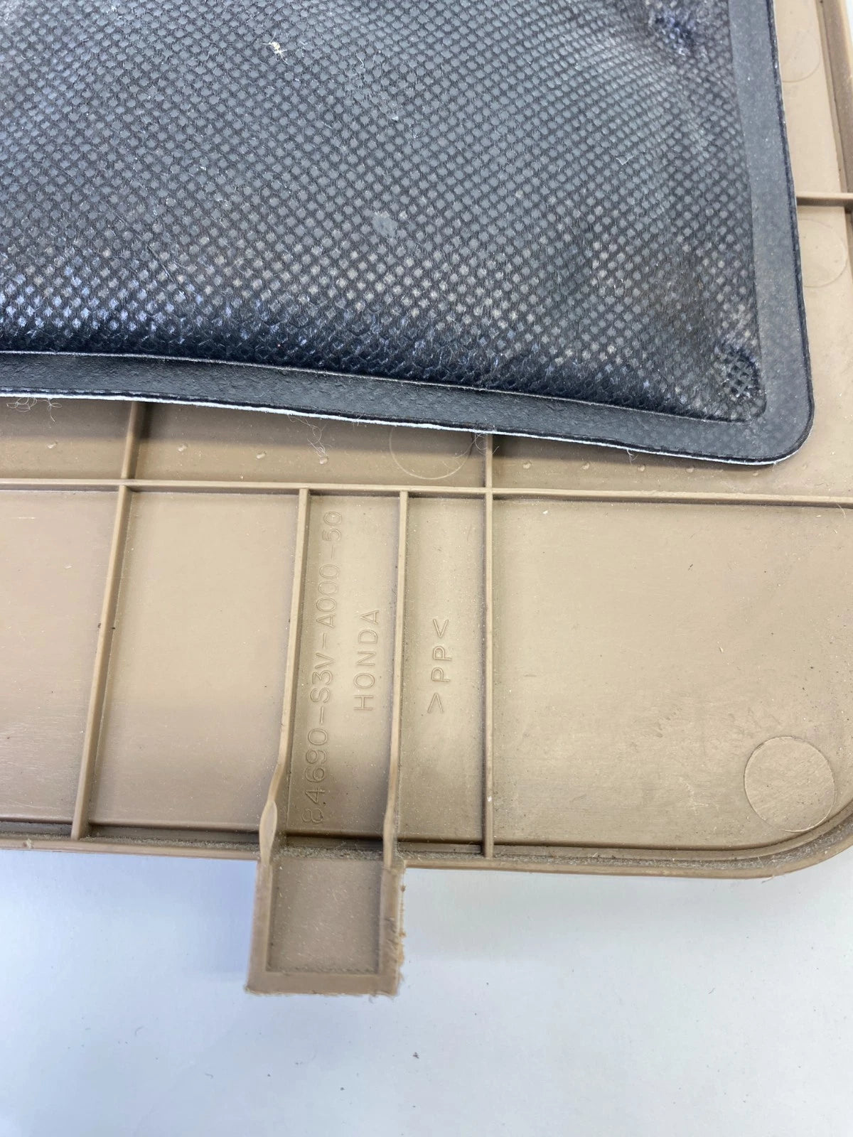 03-08 HONDA PILOT TRUNK SPARE TIRE JACK TOOL COVER BEZEL TRIM 84690-S3V-A000 OEM