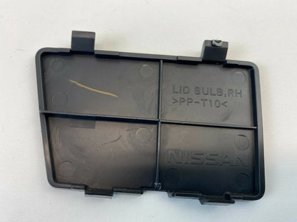 2008 09 10 11 12 2013 NISSAN ROGUE RIGHT PASSENGER BULB LID COVER CAP TRIM OEM