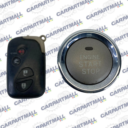 2006-2015 LEXUS GS350 IS350 ENGINE START STOP BUTTON SWITCH W/ REMOTE KEY OEM