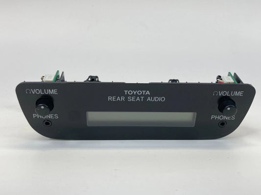 2004-2010 TOYOTA SIENNA REAR OVERHEAD SEAT AUDIO DISPLAY CONTROLS OEM 143861-028