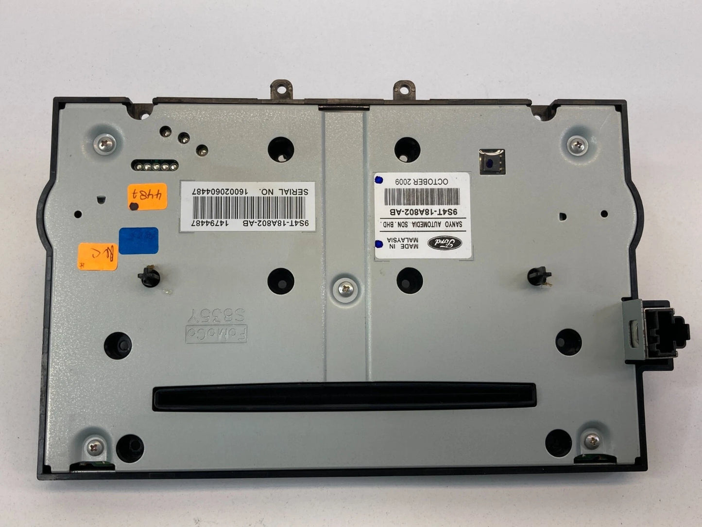 2009 2010 2011 Ford Focus AM FM Radio Control Panel Face Plate 9S4T-18A802-AB