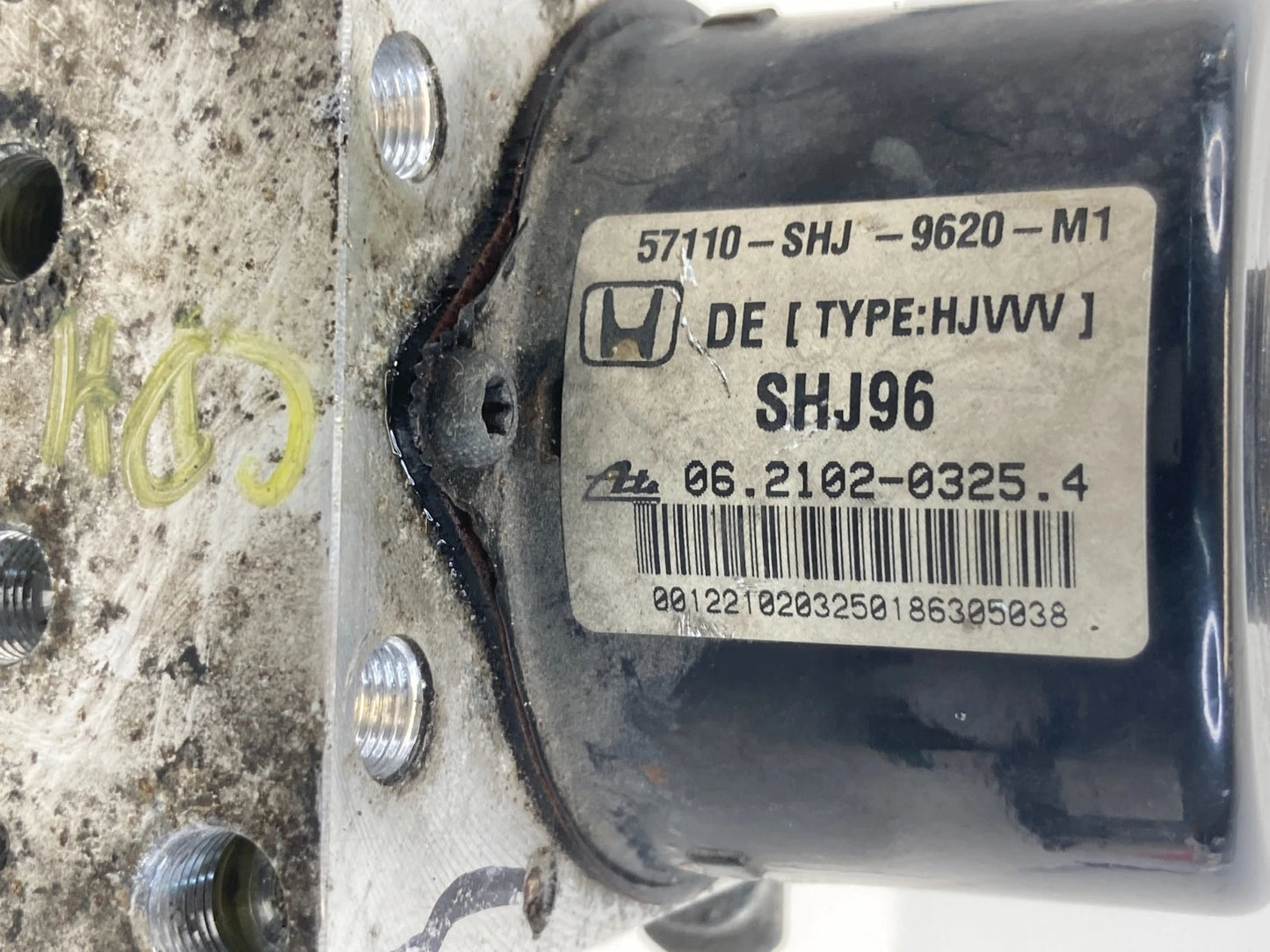 05-08 HONDA ODYSSEY 3.5L AT FWD ABS ANTI LOCK BRAKE PUMP UNIT 57110SHJ9640M1 OEM