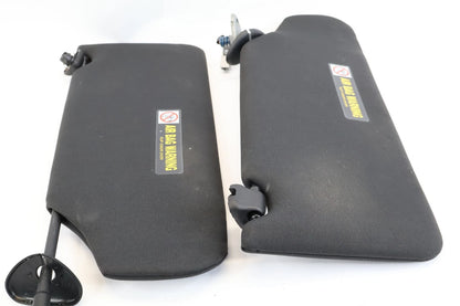 2004-2008 ACURA TL DRIVER & PASSENGER SUNVISOR SUN VISOR SET RIGHT & LEFT LIGHTS