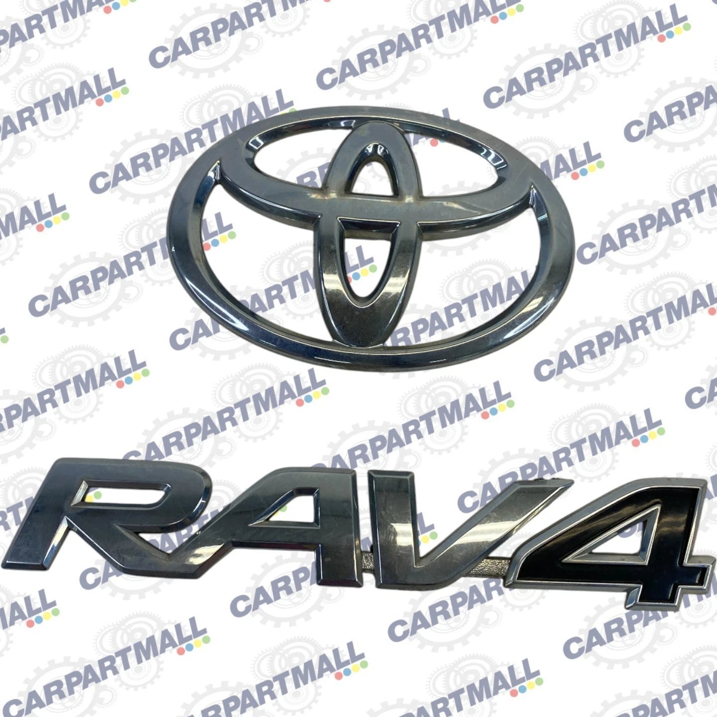 2006-2012 TOYOTA RAV4 REAR BACK TAILIGATE TAIL GATE EMBLEM NAMEPLATE LOGO OEM