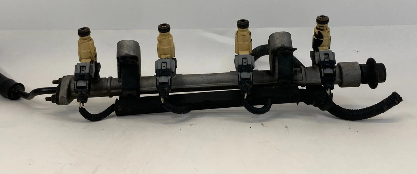 2005-2008 KIA SPORTAGE 2.0L L4 ENGINE FUEL RAIL INJECTION INJECTORS ASSY OEM