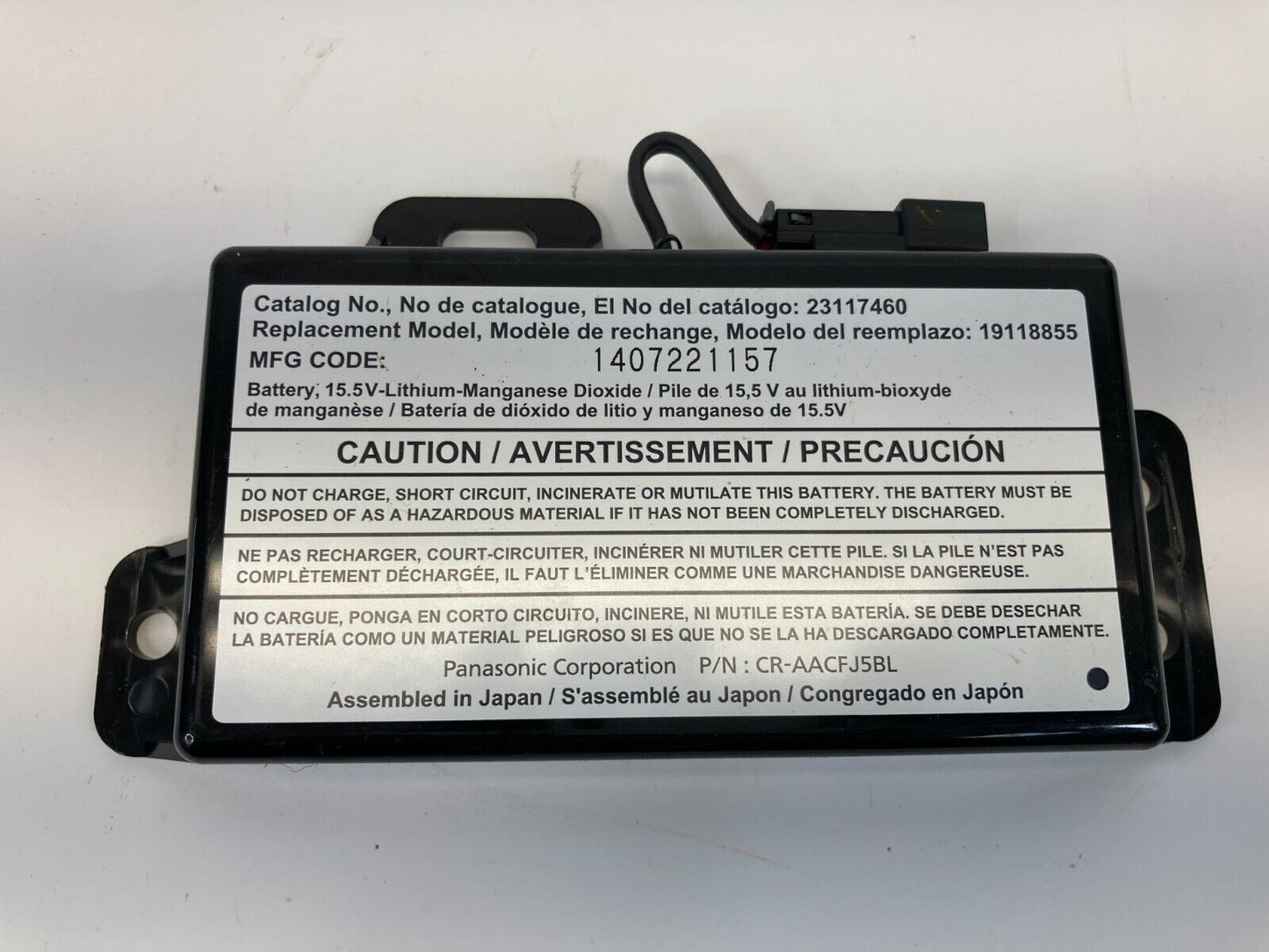 2011-2017 Buick Regal Onstar Communication Interface Module Battery 23117460 OEM