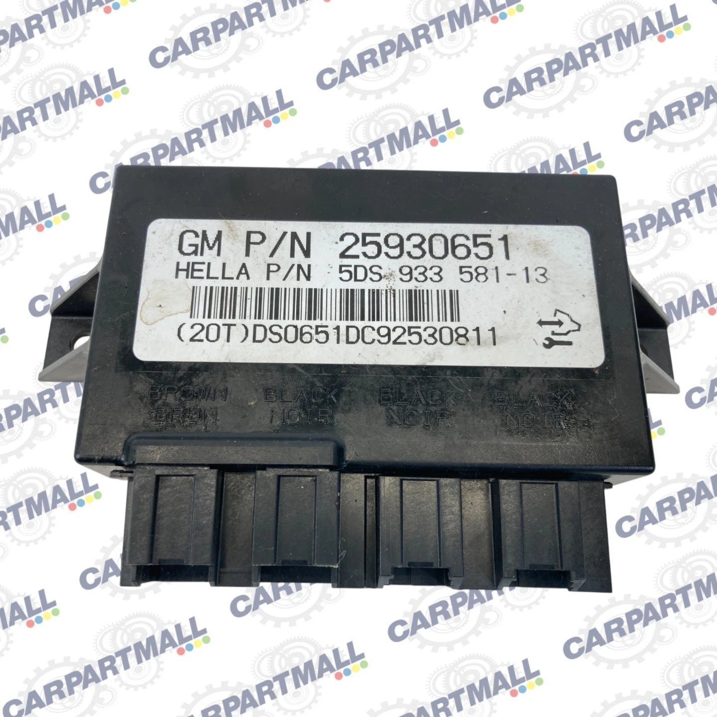 2009-2016 GMC ACADIA FRONT HEATED SEAT TEMPERATURE CONTROL MODULE OEM 25930651