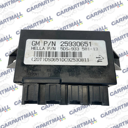 2009-2016 GMC ACADIA FRONT HEATED SEAT TEMPERATURE CONTROL MODULE OEM 25930651