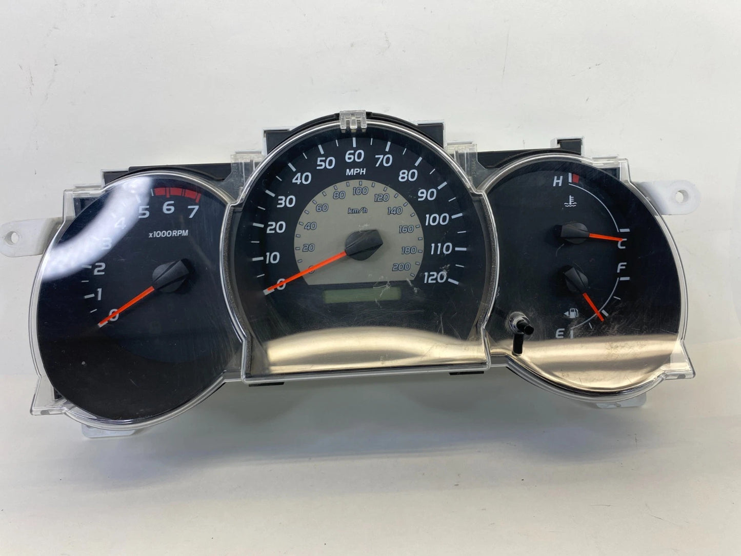 07 08 TOYOTA TACOMA 2.7L M/T CLUSTER SPEEDOMETER GAUGES 62K MILES 769316-670 OEM