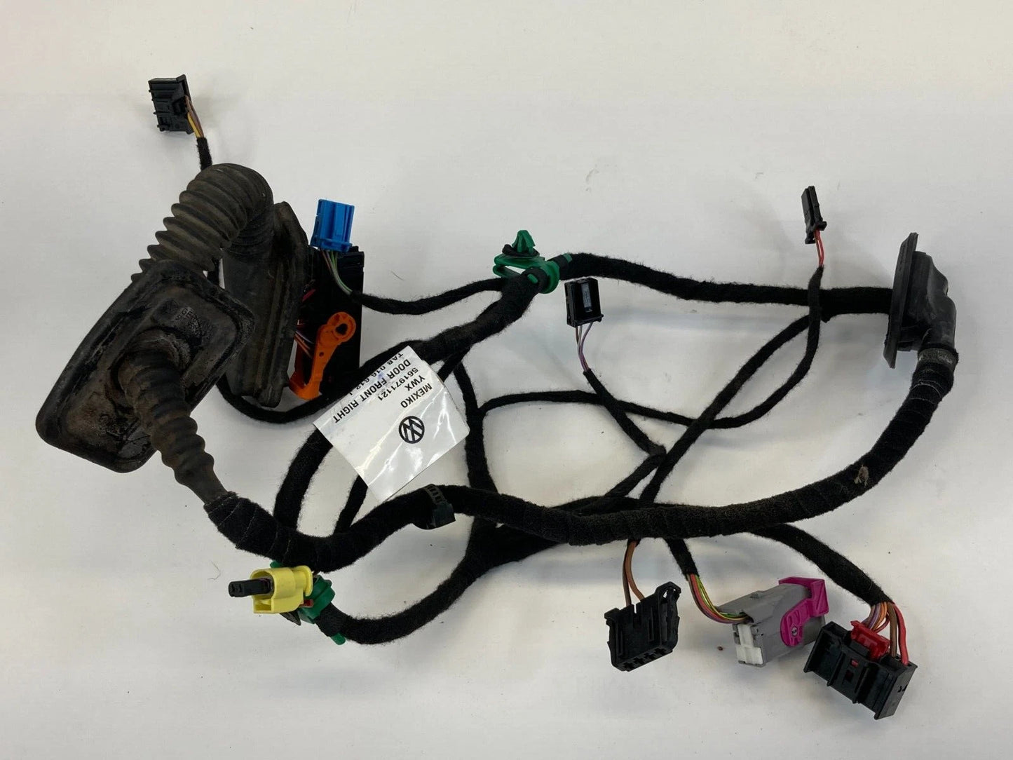 2012-2015 VW VOLKSWAGEN PASSAT FRONT RIGHT DOOR HARNESS WIRE WIRING 561971121