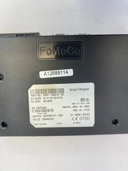 2013 2014 FORD FOCUS SYNC COMMUNICATION MODULE UNIT OEM FACTORY DB5T-14D212-AE
