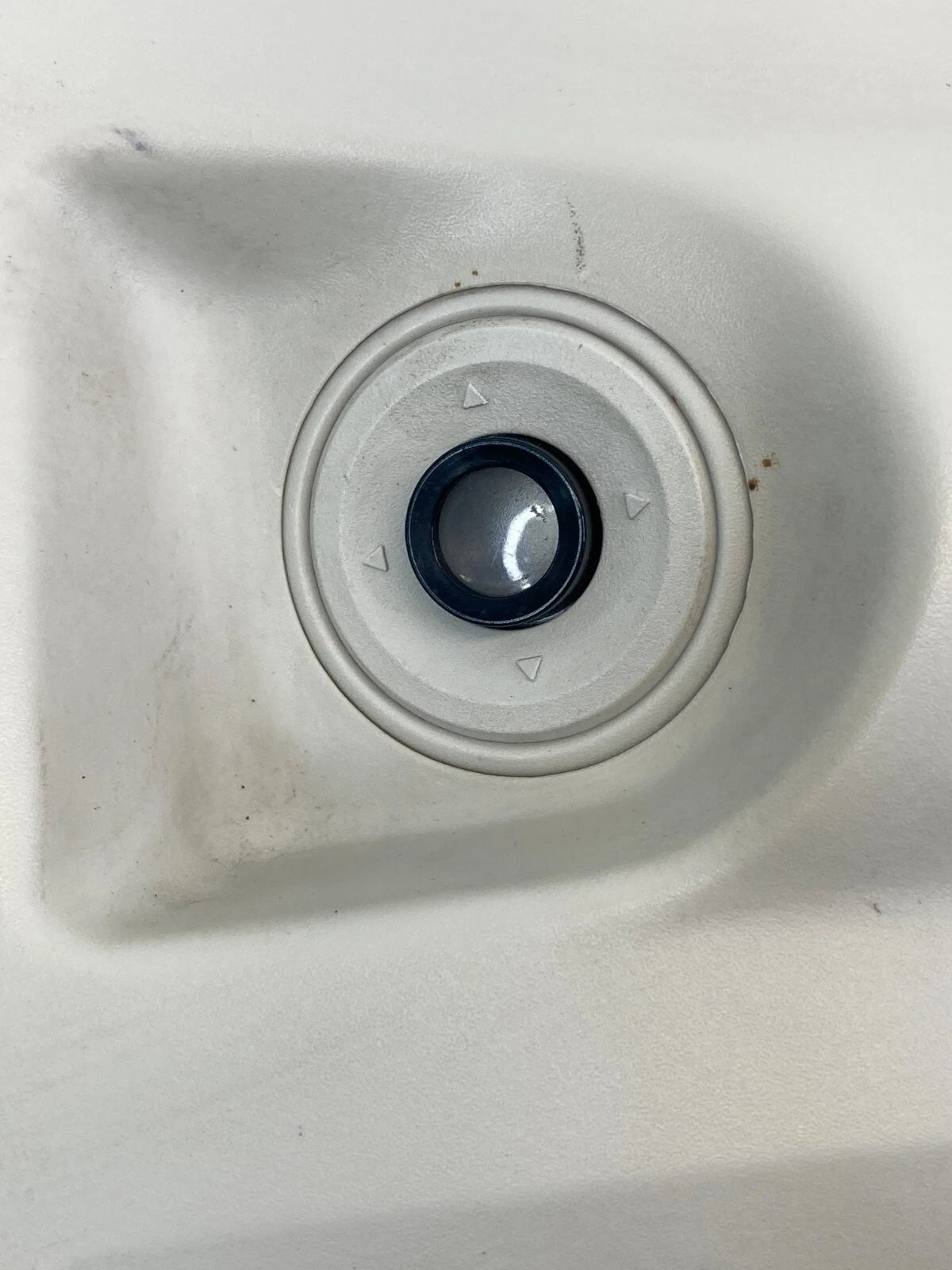 2008-2010 DODGE GRAND CARAVAN OVERHEAD CONSOLE LIGHT COVER BEZEL 5KR06DW1AA OEM