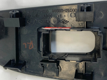 07-10 HYUNDAI ELANTRA REAR LEFT BACK SIDE DOOR WINDOW SWITCH BEZEL 93580-2H000
