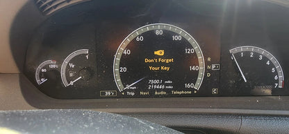 07-10 Mercedes-Benz CL550 Instrument Cluster Speedometer 263-650-254 219K Miles