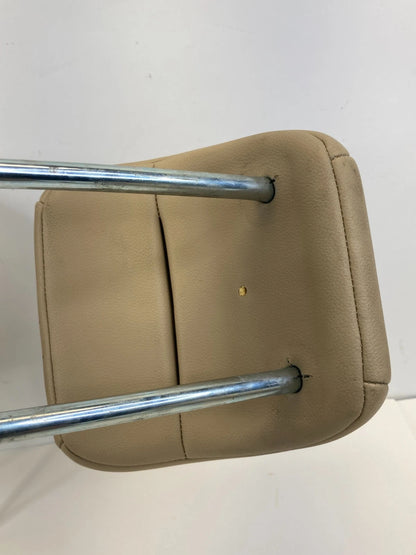 2008-2012 LAND ROVER LR2 REAR CENTER LH RH SIDE HEADREST HEAD SET OF 3 BEIGE OEM