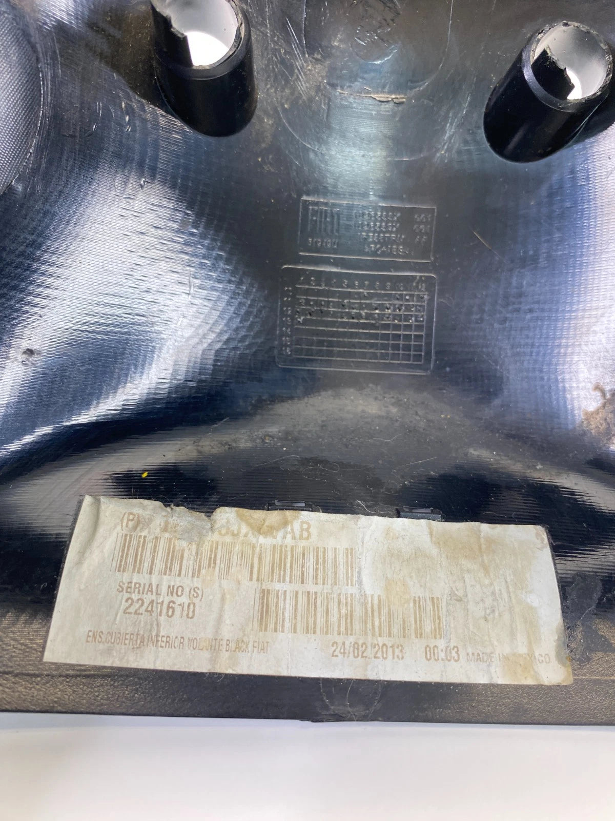 2012-2019 FIAT 500 STEERING COLUMN COVER TRIM BEZEL SHROUD 1096533X-001 OEM