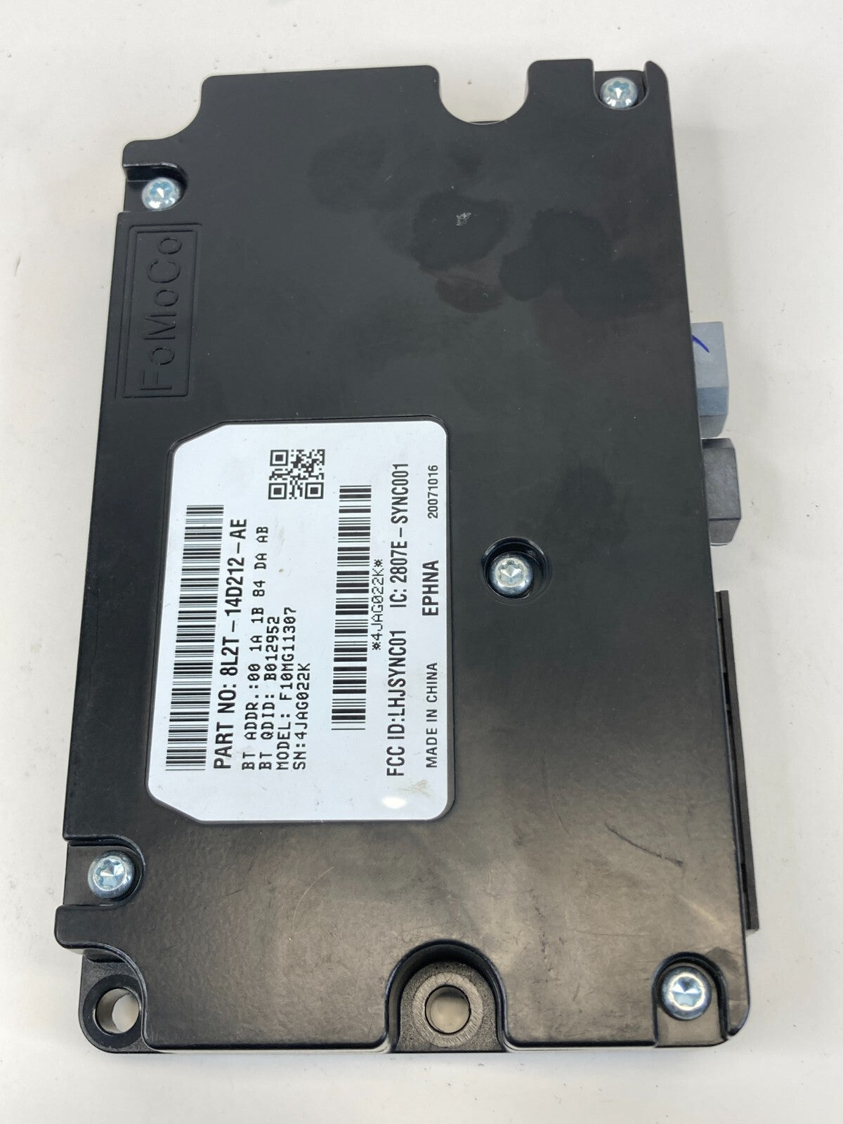 2008 Lincoln MKX Sync Communication Control Module Computer Unit 8L2T-14D212-AE