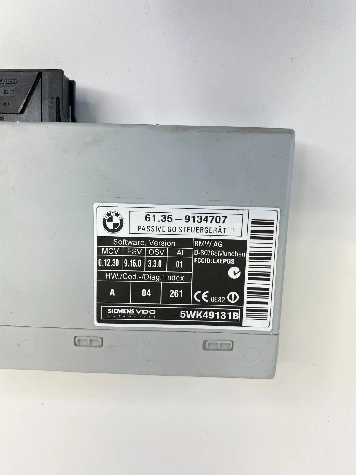 2006-2010 BMW 550I THEFT PASSIVE ENTRY ACCESS GO CONTROL MODULE 6135-9134707 OEM