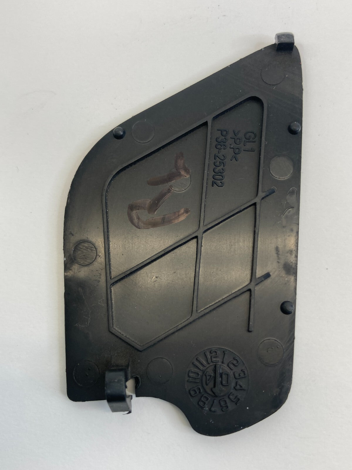 2004-2008 Acura TL Rear Left Side Door Handle Screw Bezel Cover Trim P36-25302