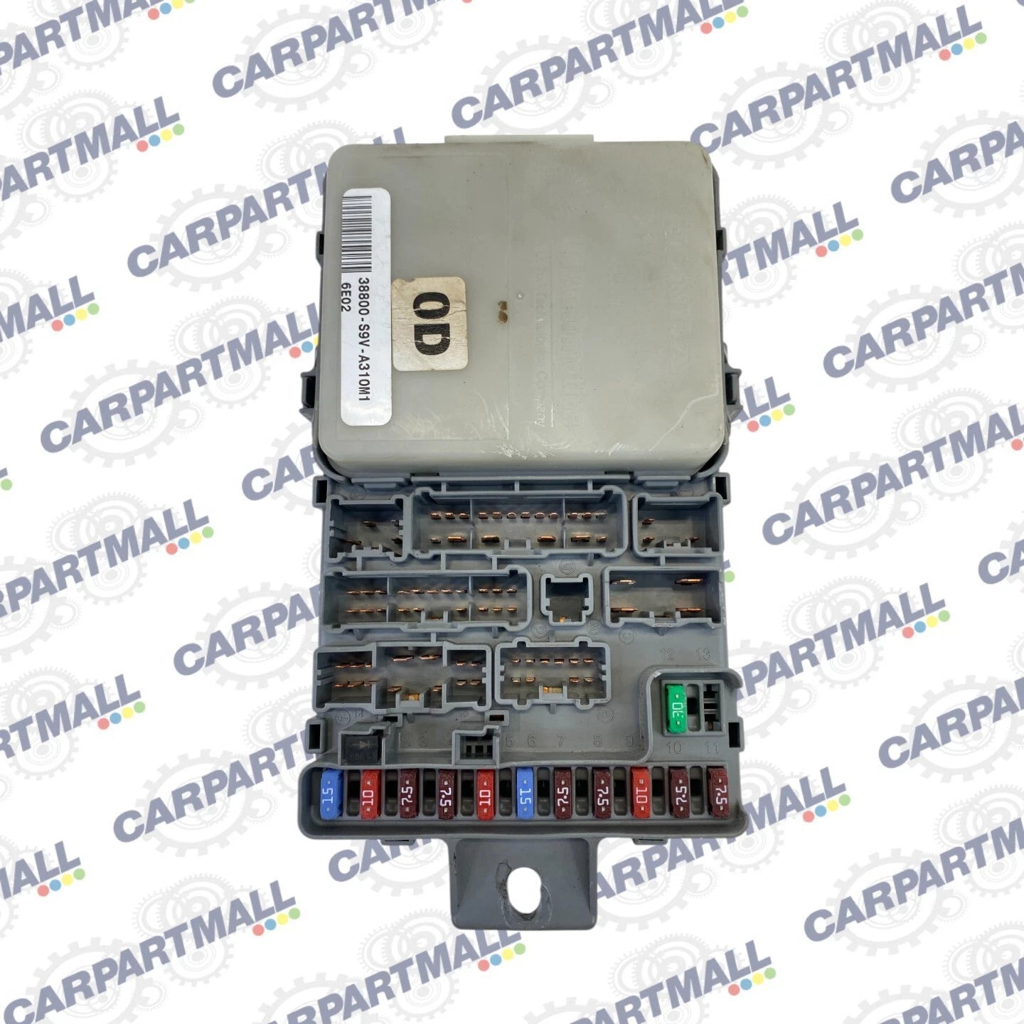 06-08 HONDA PILOT 3.5L LEFT SIDE MULTIPLEX CONTROL MODULE FUSE BOX 38800S9VA310