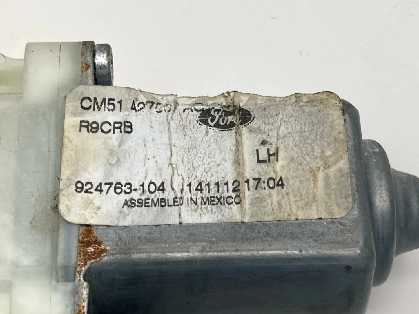 2012 2013 2014 2015 2016 2017 2018 FORD FOCUS REAR LEFT DOOR WINDOW MOTOR 2 PINS