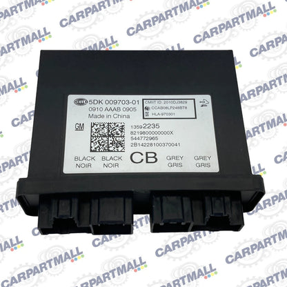 2015 BUICK REGAL THEFT LOCKING KEYLESS ENTRY CONTROL MODULE UNIT 13592235 OEM
