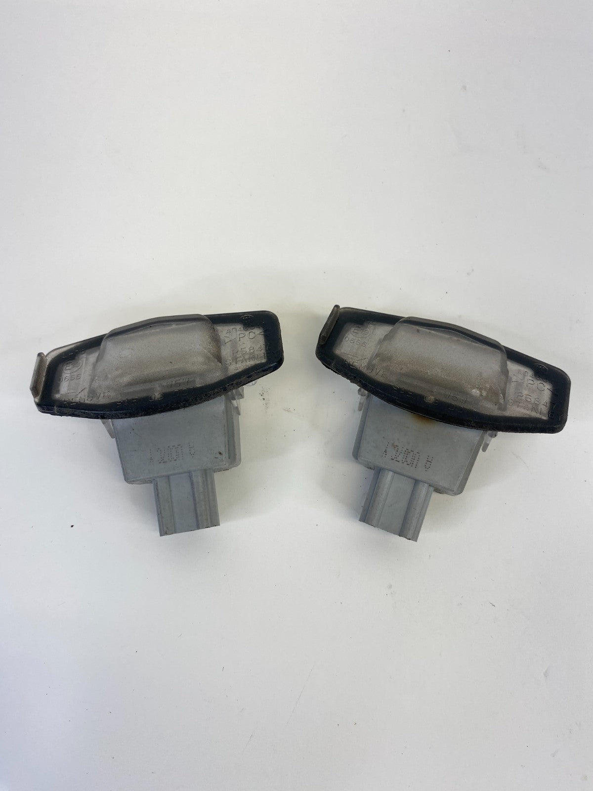 2013-2015 Honda Civic Back Rear Trunk License Plate Light Lamp Set Pair OEM