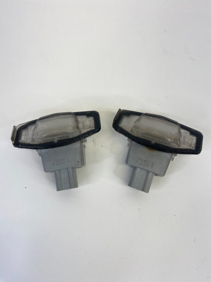 2013-2015 Honda Civic Back Rear Trunk License Plate Light Lamp Set Pair OEM