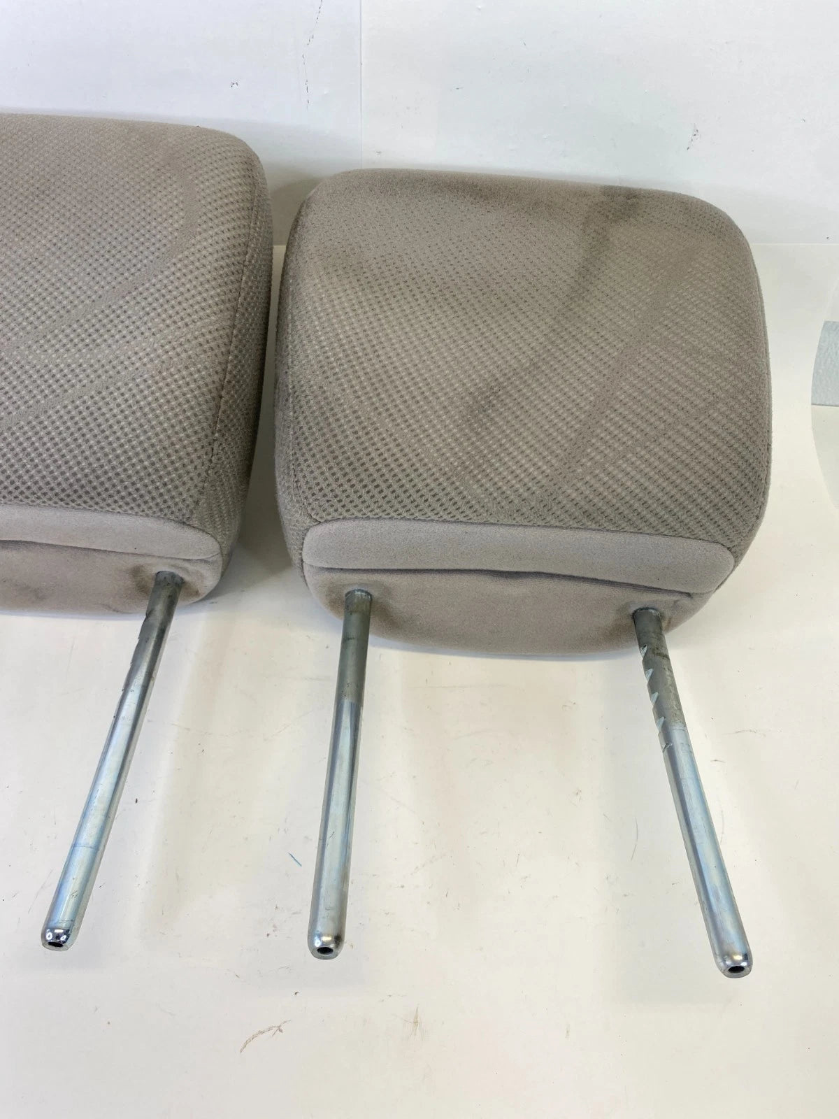 2012-2015 HONDA CIVIC SEDAN FRONT SEAT HEADREST SET OF 2 GRAY OEM