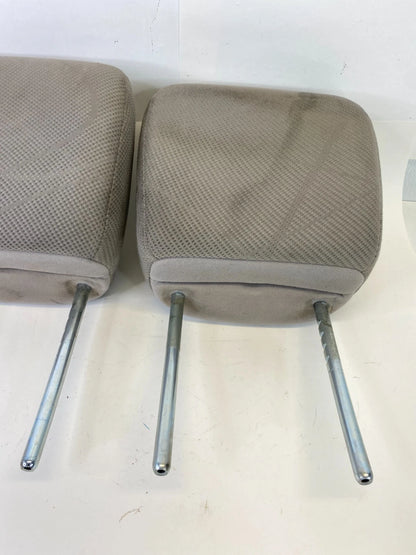 2012-2015 HONDA CIVIC SEDAN FRONT SEAT HEADREST SET OF 2 GRAY OEM