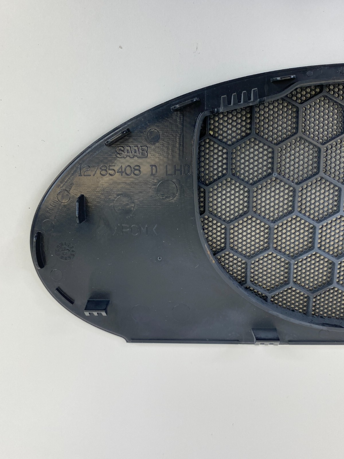 03 04 05 06 Saab 9-3 Center Dash Left Speaker Grille Cover Trim 12785408 OEM