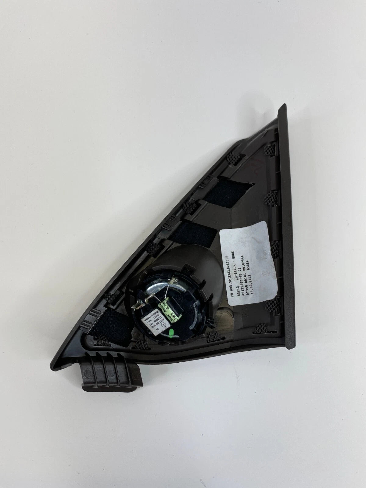 12-16 MERCEDES-BENZ E350 FRONT LEFT DOOR CORNER COVER W/ TWEETER A-212-720-03-48