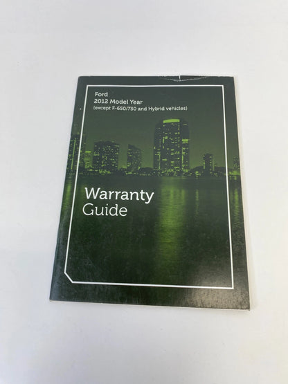 2012 12 FORD EXPLORER OWNERS MANUAL & CASE GUIDE BOOK SET OEM