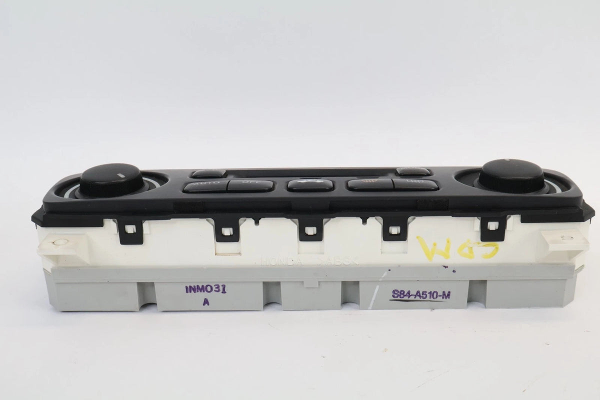 2001 2001 HONDA ACCORD SEDAN AC CLIMATE CONTROL W REAR DEFROSTER S84-A510-M