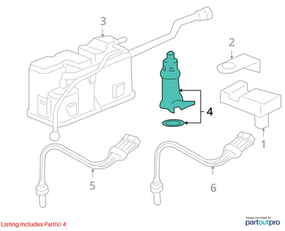 2006-2010 PONTIAC G6 EVAP VAPOR CANISTER PURGE VALVE 12592015 OEM