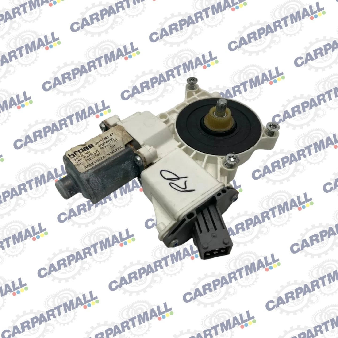 2005-2011 CADILLAC STS REAR RIGHT BACK SIDE DOOR POWER WINDOW MOTOR 15277681 OEM