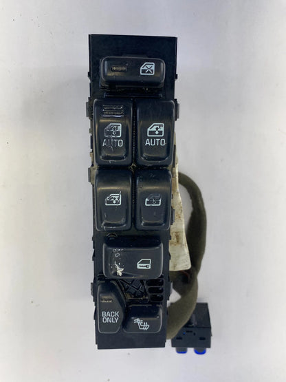 2002-2005 GMC ENVOY FRONT LEFT DRIVER MASTER WINDOW & HEATED SEAT SWITCHES OEM