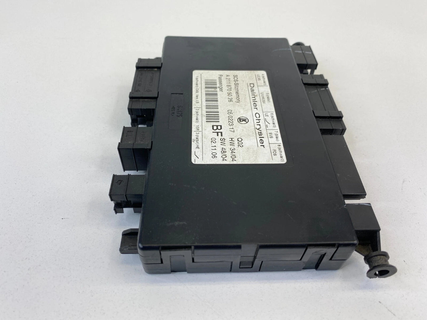 2006-2011 MERCEDES-BENZ ML350 FRONT RIGHT SEAT CONTROL MODULE OEM 2118705026