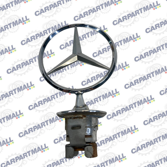 98 99 00 01 02 Mercedes-Benz E430 Front Hood Emblem Logo Badge Chrome OEM