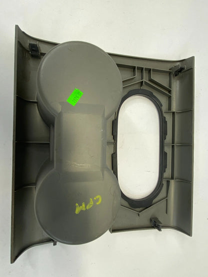 2004-2008 FORD F-150 CENTER CONSOLE SHIFTER BEZEL TRIM W/ CUP HOLDER