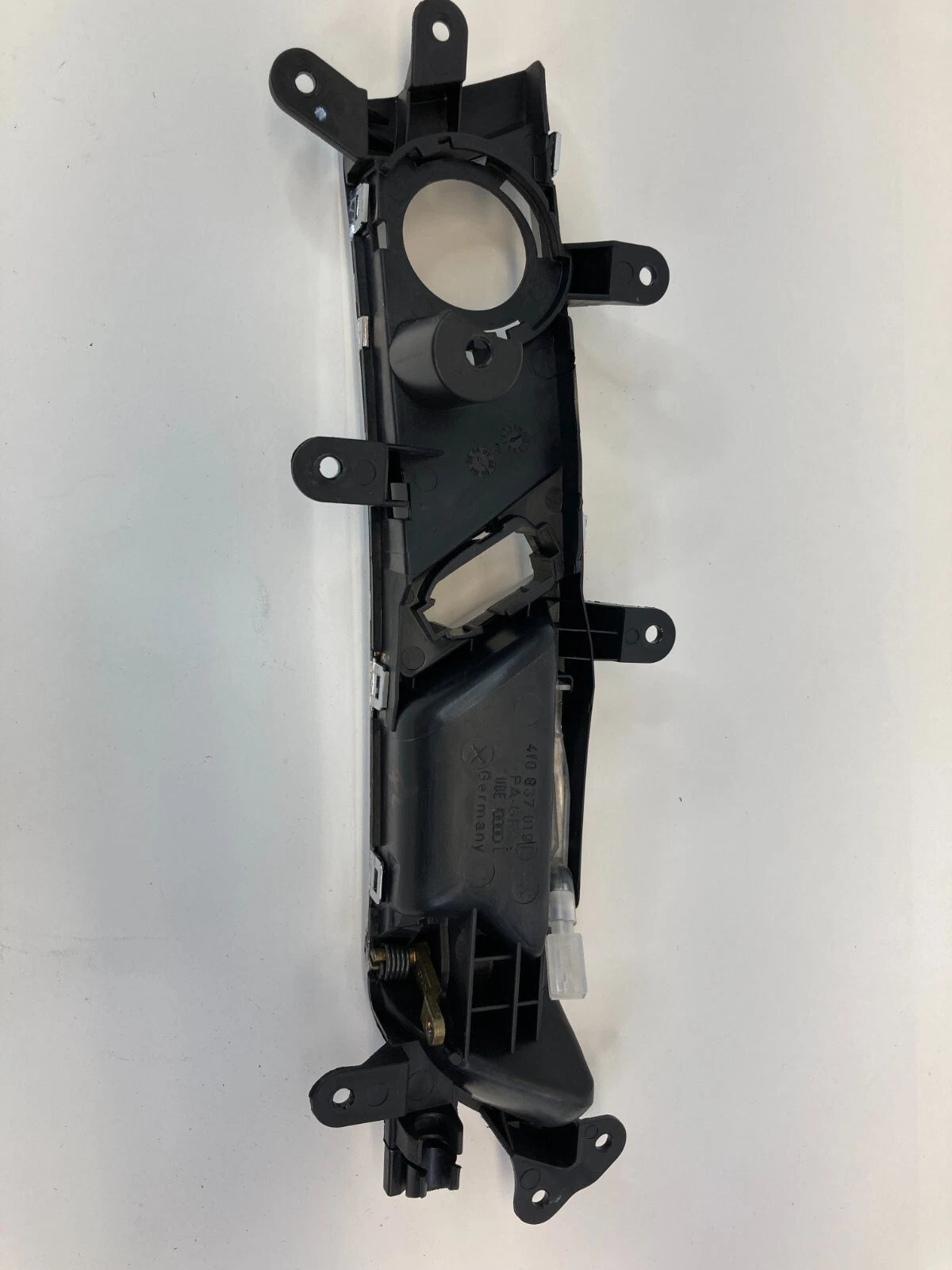 05-11 AUDI A6 QUATTRO FRONT LEFT DRIVER INNER DOOR HANDLE W/ BEZEL 4F0837019C