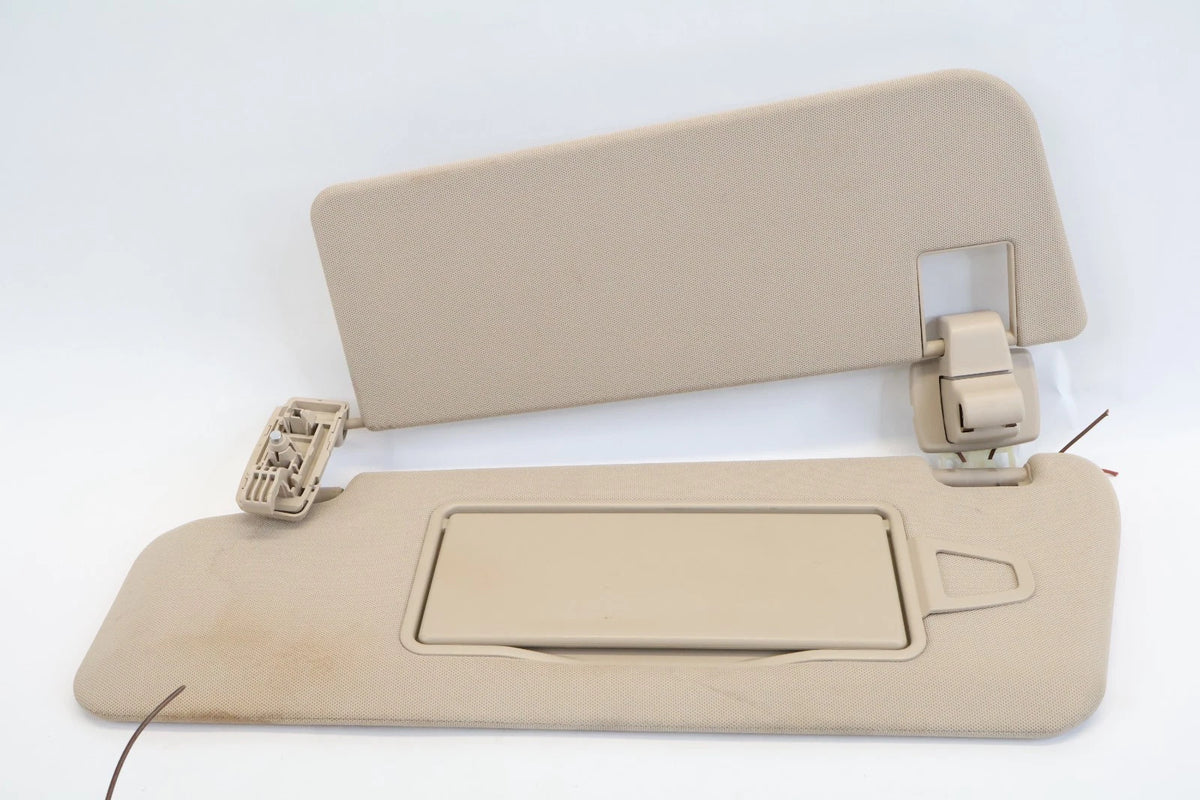 2014-2016 MERCEDES-BENZ E350 SUNVISOR SUN VISOR SET LEFT RIGHT W /VANITY MIRROR