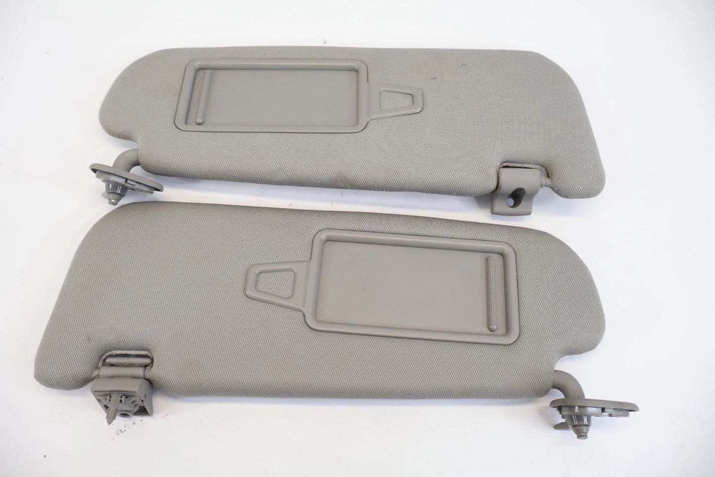 2011-2016 KIA OPTIMA ROOF LH & RH SUNVISOR SUN VISOR SHADE PAIR SET W MIRROR OEM