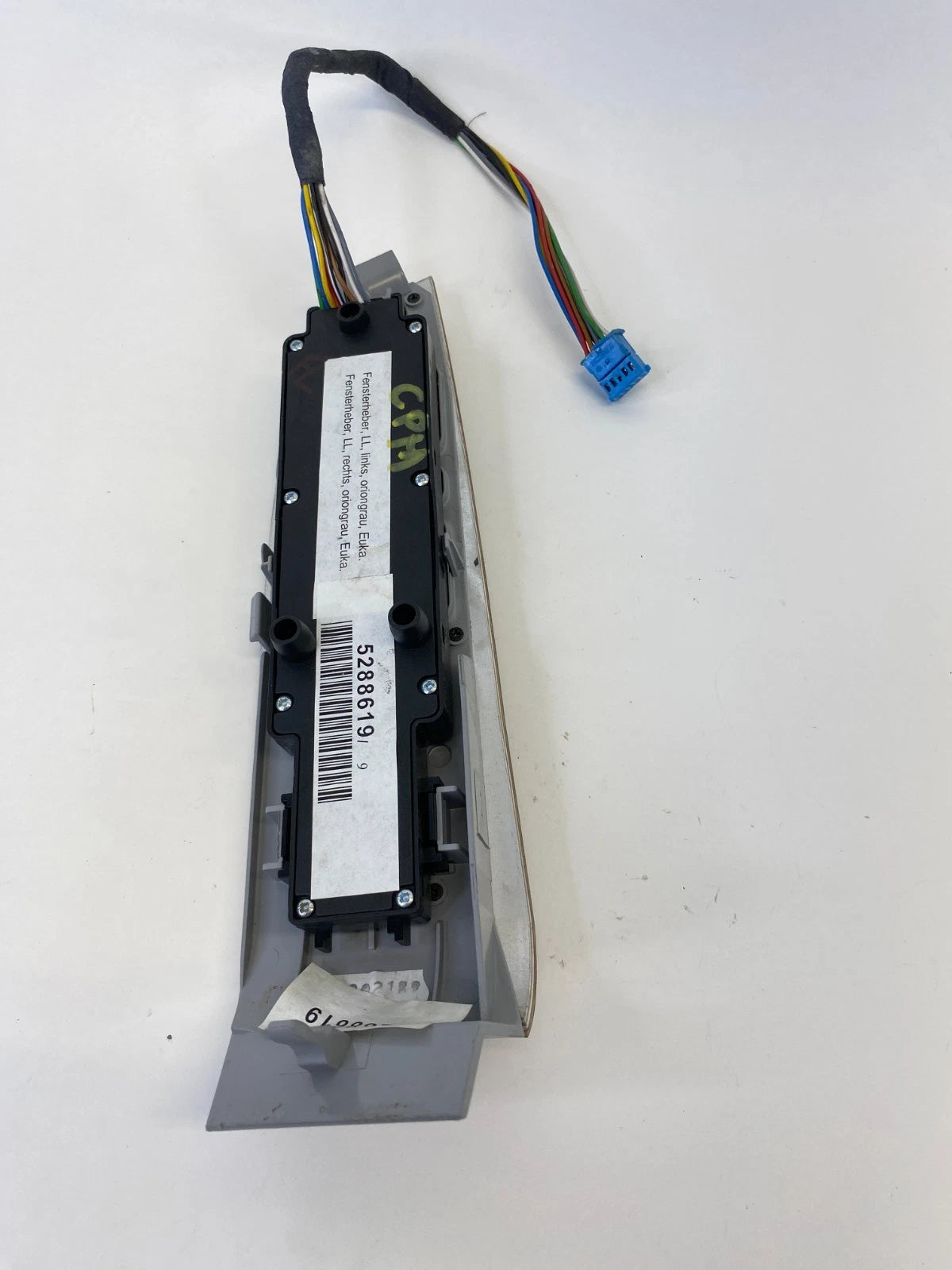2000-2002 MERCEDES S430 DRIVER MASTER POWER WINDOW SWITCH WOOD BEZEL OEM
