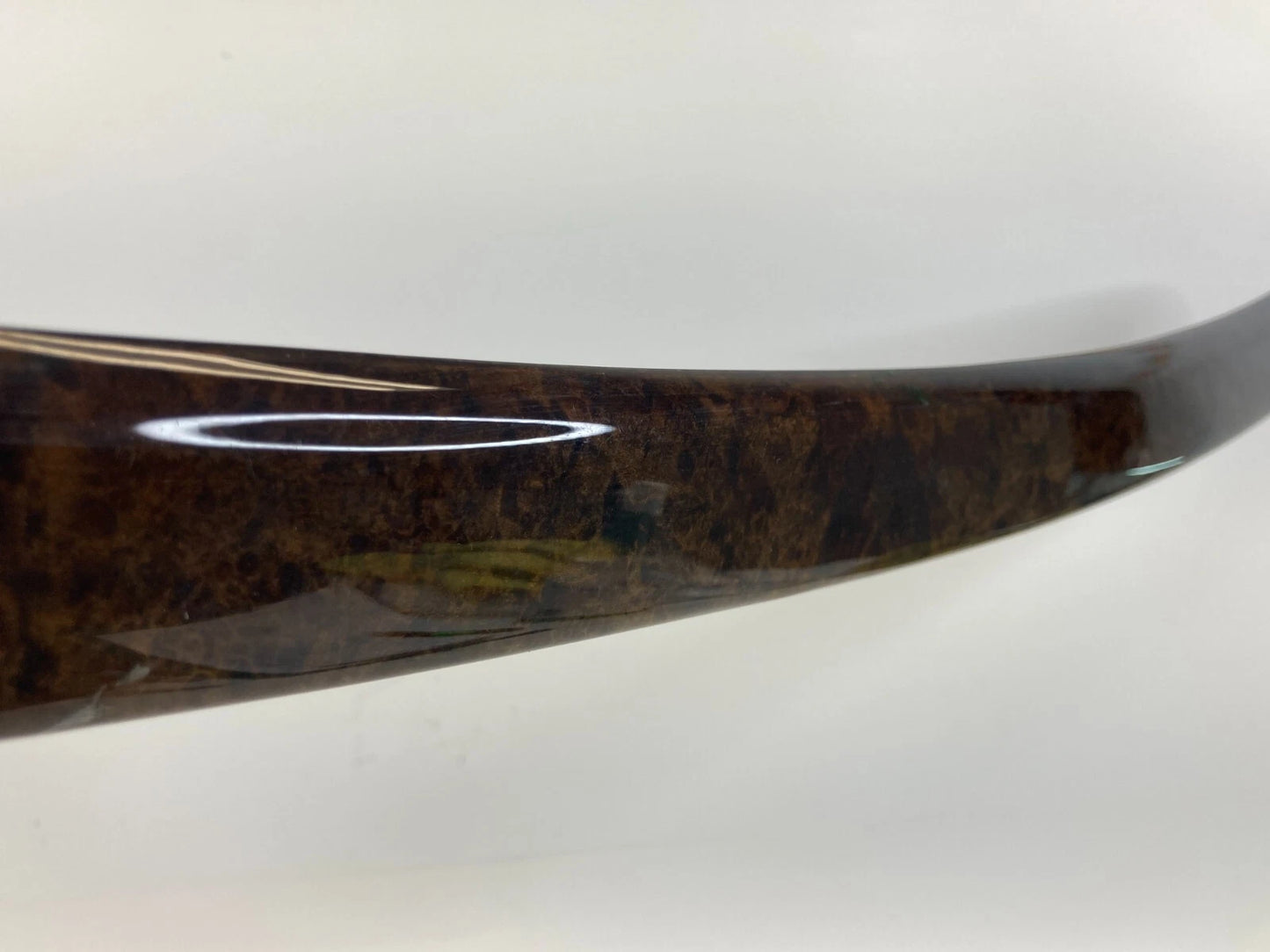 07 08 BMW 328XI FRONT RIGHT INTERIOR DOOR PANEL TRIM MOLDING WOODGRAIN 7121472